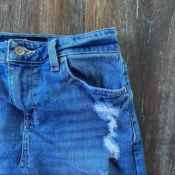 Hollister Distressed High-Rise Vintage Stretch Skirt Size 0 - Picture 2 of 10